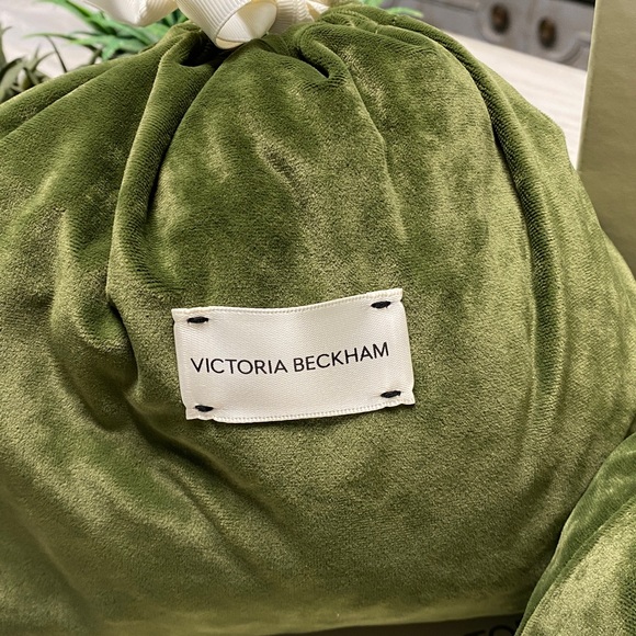 Victoria Beckham Large Velvet Pouch - Picture 3 of 5